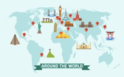 Take a trip around the world with 5th and 6th class 🌍🗺